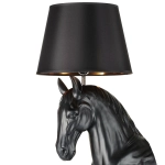 Lampa podłogowa KOŃ L / HORSE czarna 185 cm - zdjęcie produktu