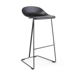 Hoker CARO BAR designerski czarny 75 cm - zdjęcie produktu