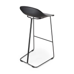 Hoker CARO BAR designerski czarny 75 cm - zdjęcie produktu