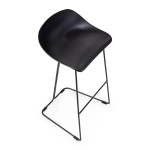 Hoker CARO BAR designerski czarny 75 cm - zdjęcie produktu