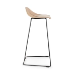 Hoker CARO BAR stołek barowy beżowy 75 cm - zdjęcie produktu