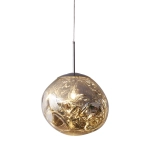 Lampa wisząca GLAM M srebrna 28 cm - zdjęcie produktu