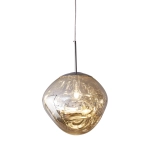 Lampa wisząca GLAM L srebrna 38 cm - zdjęcie produktu