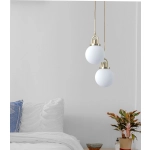 Lampa wisząca PEARL złota 20 cm - zdjęcie produktu