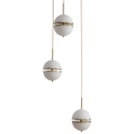 Lampa wisząca SFERA-3 LED złota 50 cm - zdjęcie produktu