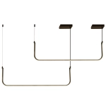 Lampa wisząca MINIMA-2 led czarna 120 cm - zdjęcie produktu