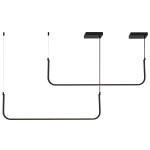 Lampa wisząca MINIMA-2 led czarna 120 cm - zdjęcie produktu