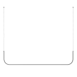 Lampa wisząca MINIMA-2 led czarna 120 cm - zdjęcie produktu