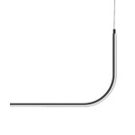 Lampa wisząca MINIMA-1 LED czarna 120 cm - zdjęcie produktu