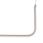 Lampa wisząca MINIMA-1 LED biała 120 cm - zdjęcie produktu