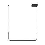 Lampa wisząca MINIMA-1 LED czarna 80 cm - zdjęcie produktu