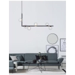 Lampa wisząca SIMPLY czarna 90 cm - zdjęcie produktu
