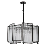 Lampa wisząca IMPERIO czarna 80 cm - zdjęcie produktu