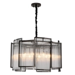 Lampa wisząca IMPERIO czarna 80 cm - zdjęcie produktu