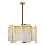 Lampa wisząca IMPERIO złota 80 cm - zdjęcie produktu