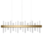 Lampa wisząca ARCTIC 100 cm złota - zdjęcie produktu