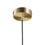 Lampa wisząca ARTDECO 35 cm biało złota - zdjęcie produktu