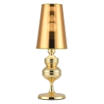 Lampa stołowa QUEEN złota 25 cm - zdjęcie produktu