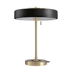 Lampa stołowa ARTDECO 50 cm - czarno - złota - zdjęcie produktu