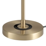 Lampa stołowa ARTDECO 50 cm - czarno - złota - zdjęcie produktu