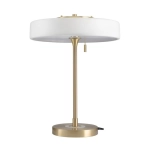 Lampa stołowa ARTDECO - biało - złota - zdjęcie produktu