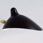 Lampa wisząca CRANE-2P dwuramienna czarna - zdjęcie produktu