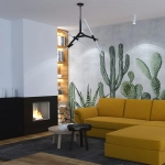 Lampa wisząca STICKS-10 czarna - zdjęcie produktu