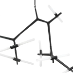 Lampa wisząca STICKS-14 czarna - zdjęcie produktu