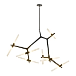 Lampa wisząca STICKS-14 czarna - zdjęcie produktu