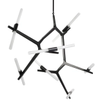 Lampa wisząca STICKS-14 czarna - zdjęcie produktu