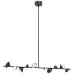 Lampa wisząca CONE LED 130 cm, czarna - zdjęcie produktu