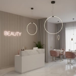 Lampa wisząca ACIRCULO 60 cm - czrny ring LED - zdjęcie produktu