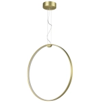 Lampa wisząca ACIRCULO 60 cm - zloty ring LED - zdjęcie produktu
