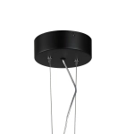 Lampa wisząca ACIRCULO 74 cm - czrny ring LED - zdjęcie produktu