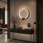 Lampa ścienna ACIRCULO LED 30 cm czarny - zdjęcie produktu