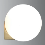 Lampa ścienna DOT złota 15 cm - zdjęcie produktu