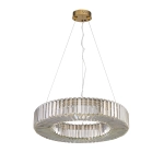 Lampa wisząca CRISTAL LED złota 60 cm - zdjęcie produktu
