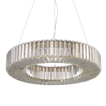 Lampa wisząca CRISTAL LED złota 60 cm - zdjęcie produktu