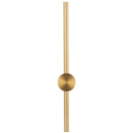Lampa ścienna SPARO 100 cm złoty szczotkowany - zdjęcie produktu
