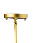 Lampa wisząca MODERN ORCHID-6 złoto szara 130 cm - zdjęcie produktu