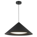 Lampa wisząca TRIANGOLO LED czarna 65 cm - zdjęcie produktu