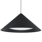 Lampa wisząca TRIANGOLO LED czarna 65 cm - zdjęcie produktu
