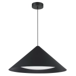 Lampa wisząca TRIANGOLO LED czarna 65 cm - zdjęcie produktu