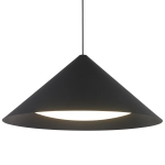 Lampa wisząca TRIANGOLO LED czarna 65 cm - zdjęcie produktu