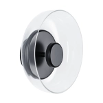 Lampa ścienna DISCO LED czarna 23 cm - zdjęcie produktu