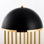 Lampa stołowa DOLCE VITA czarno złota 60 cm - zdjęcie produktu