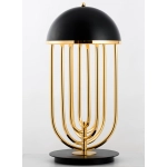 Lampa stołowa DOLCE VITA czarno złota 60 cm - zdjęcie produktu