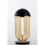 Lampa stołowa DOLCE VITA czarno złota 60 cm - zdjęcie produktu