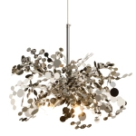Lampa wisząca MONETTI 40 cm - chrom, dekoracyjna - zdjęcie produktu