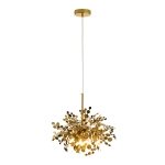 Lampa wisząca MONETTI 40 cm - złota, dekoracyjna - zdjęcie produktu
